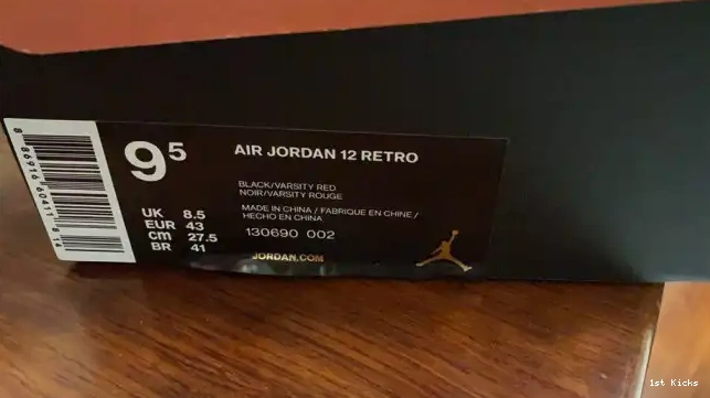 1st Kicks 002 (2016) Jordan 130690 Retro Game Flu 12 0521